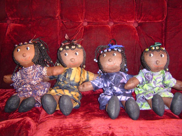 Four Dolls